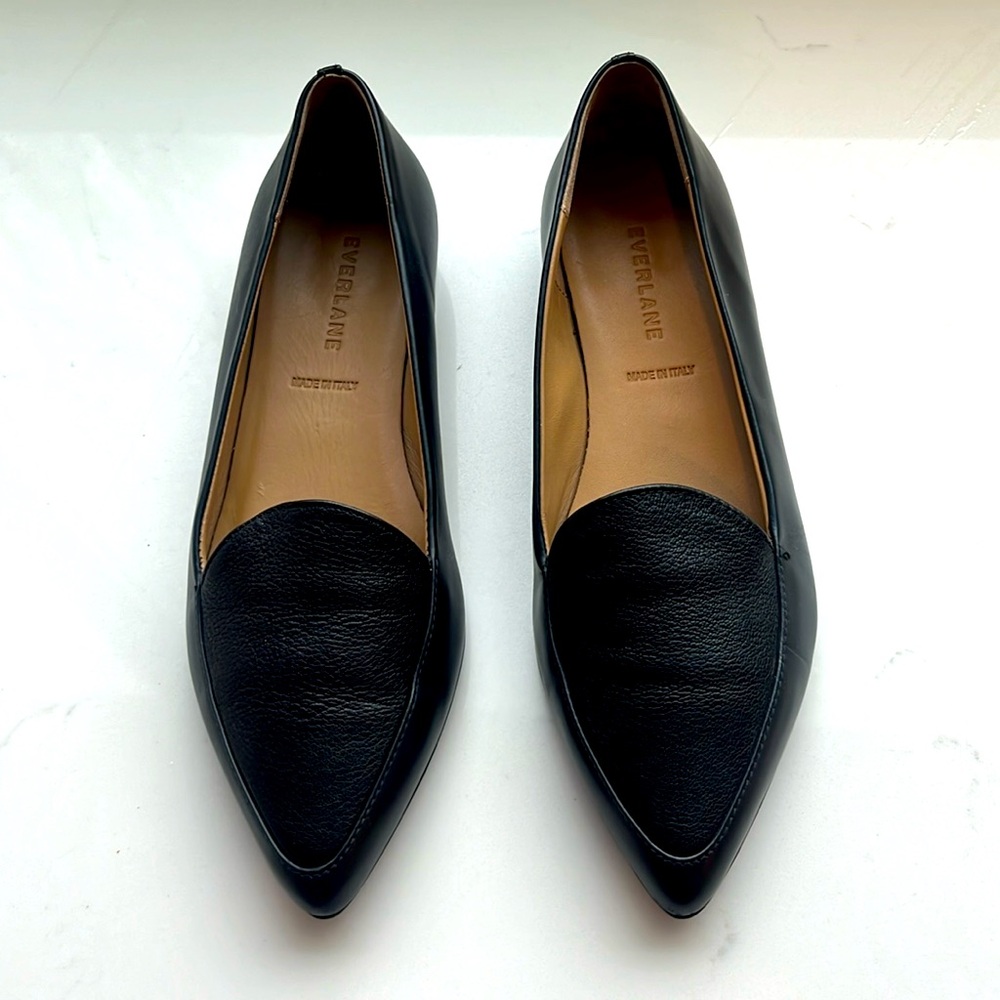 Everlane modern point loafer - Black 7
